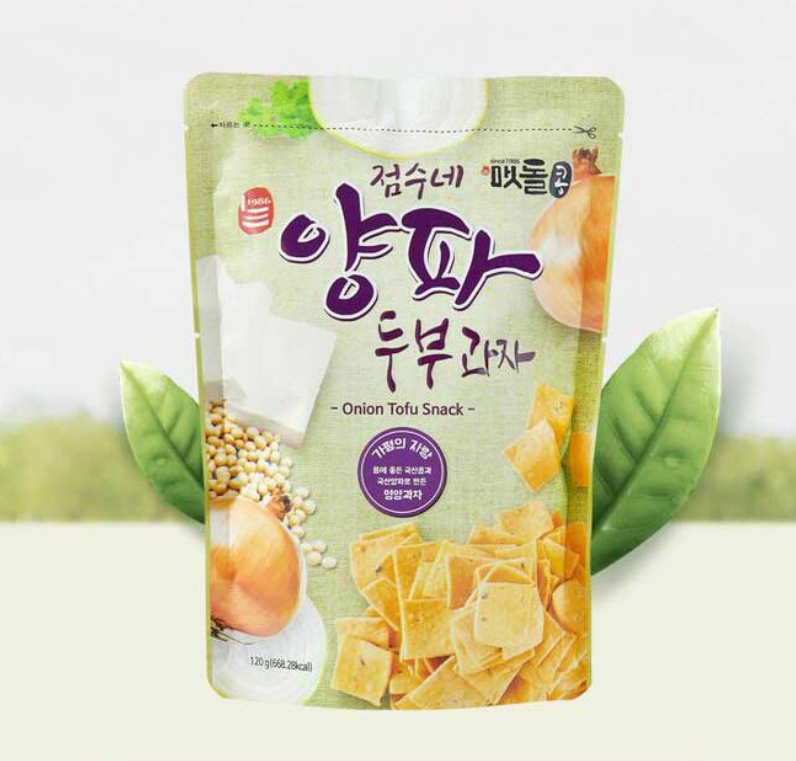 【美佳食品】点顺家的洋葱豆腐脆饼(120克)